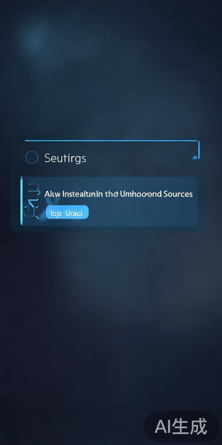 允许未知来源安装（如果选择从非官方渠道下载）：进入